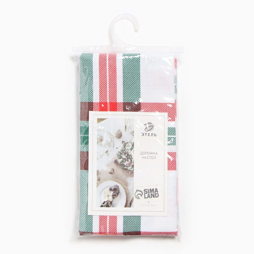 Дорожка «Этель» Нoliday decoration 40×149 см, 100%хл, репс 210 г/м²