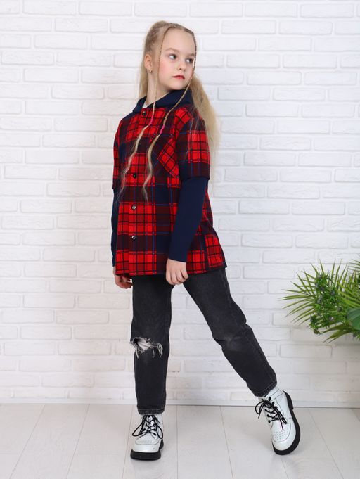 РБ-100 Рубашка "Монтана" (красный)