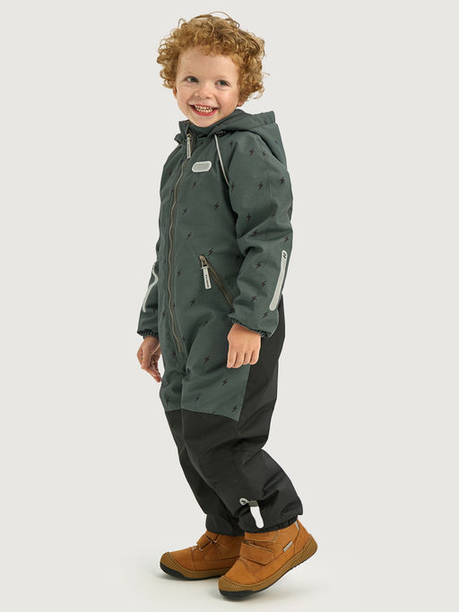 Комбинезон 8м0726 хаки/черный