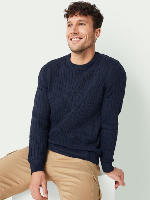 Мужской вязаный свитер LIVERGY  фото 4