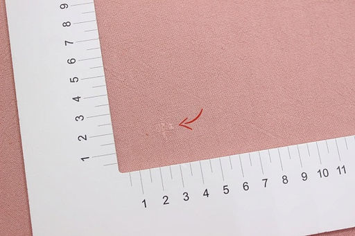 Брак(уценка) Крапива Рами (Ramie) с хлопком цв.Пыльный розово-бежевый, ш.1.35м, крапива-50%, хл-50% - Купава фото 5