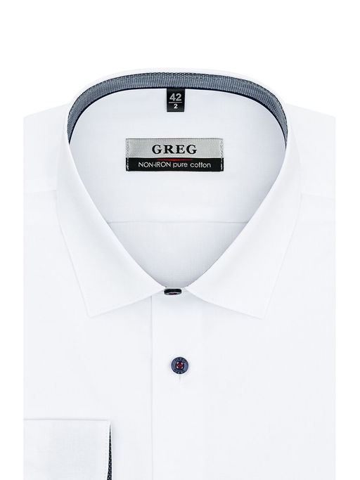 Сорочка мужская длинный рукав GREG 100/211/4026/1p  фото 2