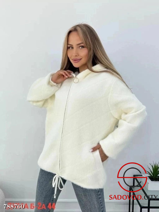 Женский пушистый кардиган - Bruno фото 2