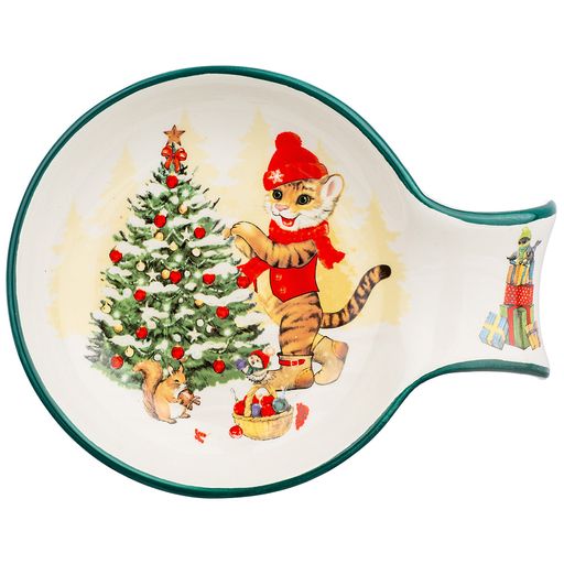 ПОДСТАВКА ПОД ЛОЖКУ ТИГРИНЫЕ ИСТОРИИ 15*11,5*2,5 СМ
