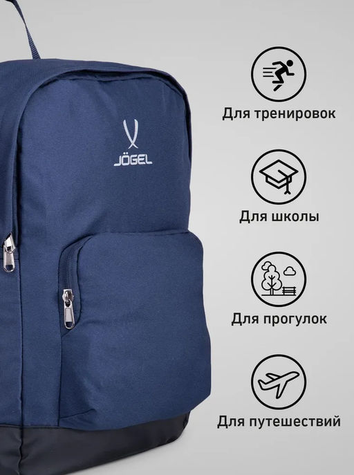 Рюкзак JOGEL DIVISION Travel Backpack, темно-синий  фото 15