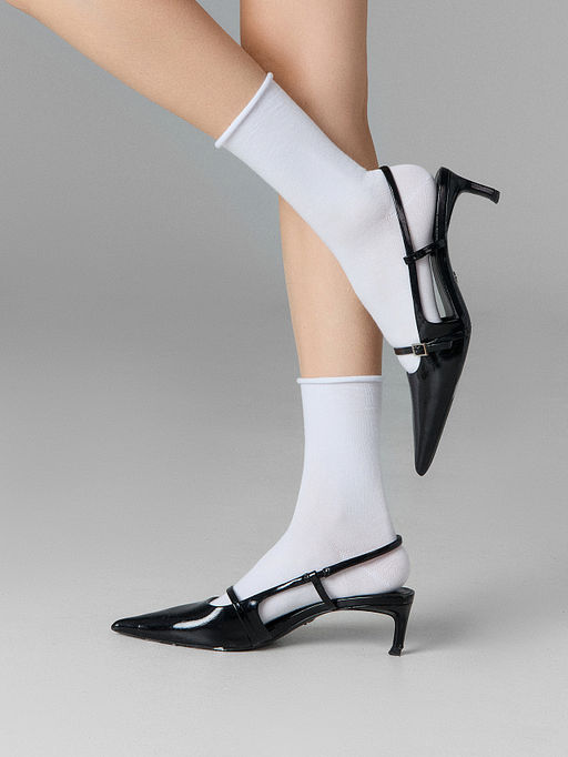 Носки женские белые в наборе, 3 пары - Mark formelle фото 5