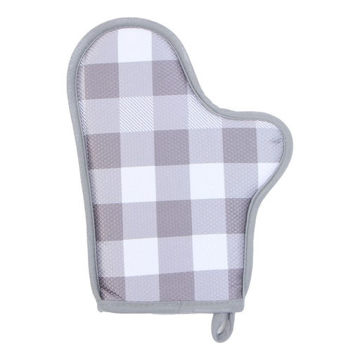Варежка-прихватка Этель Клетка 27*20 см, 100% п/э  фото 3