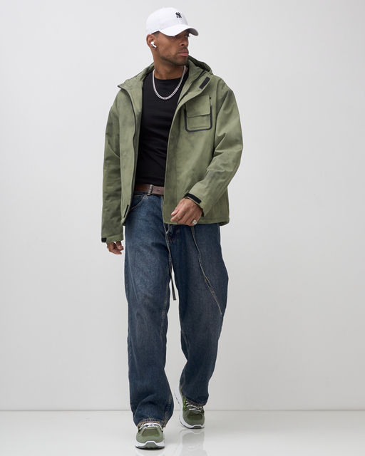 Куртка спортивная мужская весна осень цвета хаки 25473Kh - Mtforce фото 17