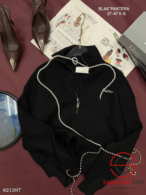 Свитер женский на полузамке - Bruno фото 2