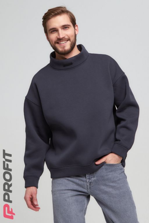 Костюм утепленный, свитшот с джоггерами, цвет антрацит ksm.032.004