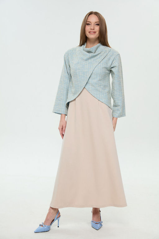 Джемпер NIKVA н1016-4 небесный  фото 2