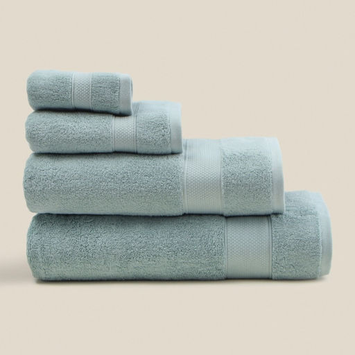 Полотенце махровое SL HOME: Classic «Аззура», 50×90 см, хлопок 100%, бирюзовое