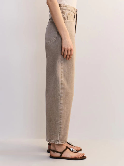 Джинсы бананы с высокой посадкой ZR2605092313-62 / Zarina