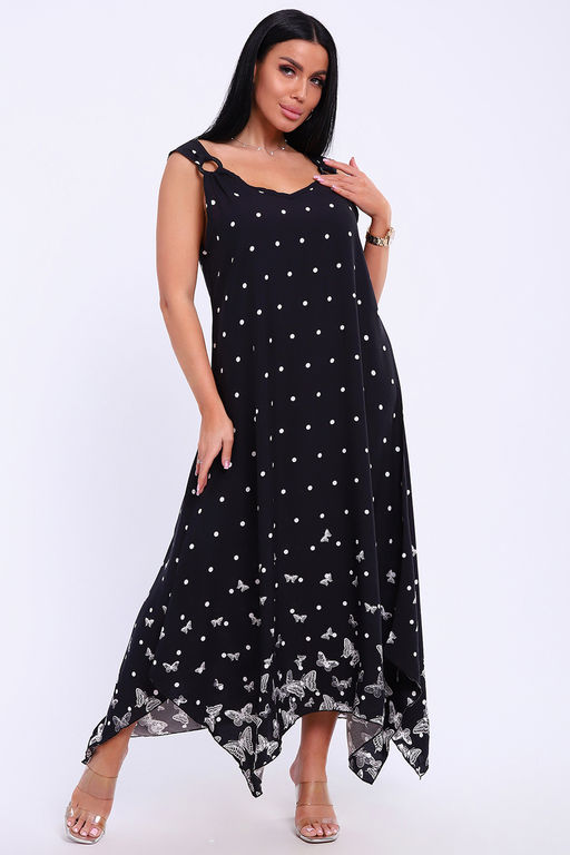 Сарафан летний больших размеров пляжный домашний 5740 - Натали фото 7