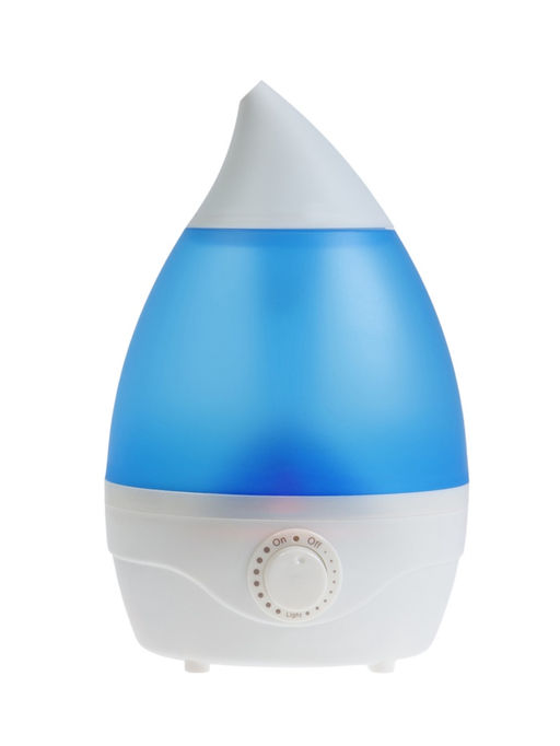 Увлажнитель воздуха LHU-04, ультразвуковой, 1.8 л, с подсветкой, 22 Вт, регулировка испарения, 35 м2, бело-голубой