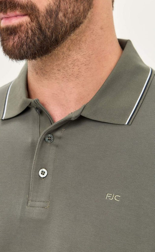 Поло д/р F421-07-702 olive - Fine joyce фото 3