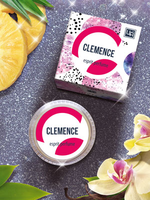 Композиция на жировосковой основе (духи твердые) Clemence (по мотивам Lacoste - Eau de Lacoste) 5 г
