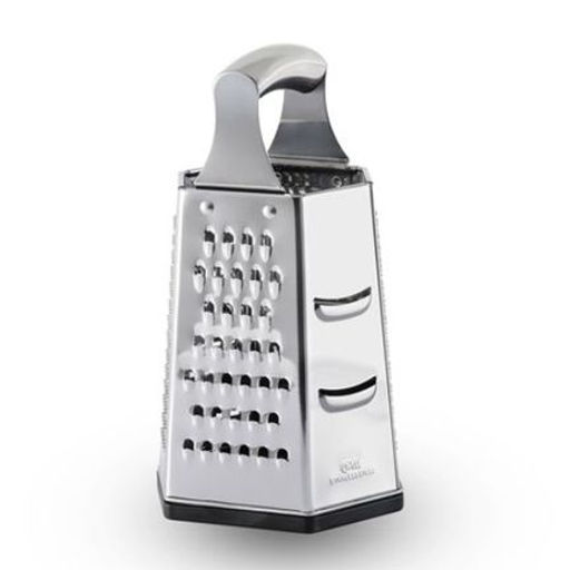 9805 GIPFEL Терка GEFEST шестисторонняя 23,7x14x11,5см. Материал: пластик, нерж. сталь. Толщина: 0,3мм