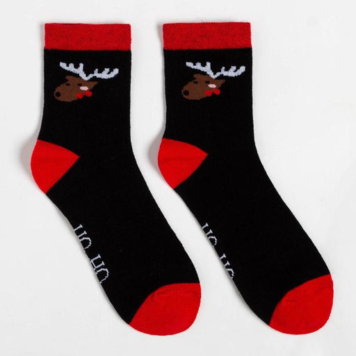 Новогодний подарочный набор KAFTAN New Year, носки р-р 36-39 (23-25 см), маска  фото 15