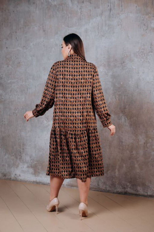Платье Luxury Moda 1377 коричневый