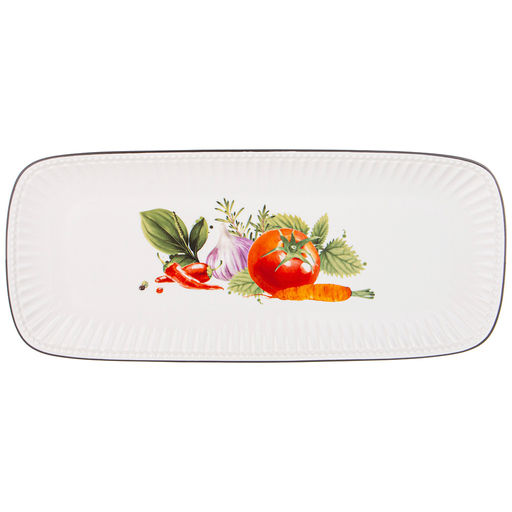 БЛЮДО ПРЯМОУГОЛЬНОЕ LEFARD KITCHEN PASSIONS 36,3*15,7*2,1 СМ