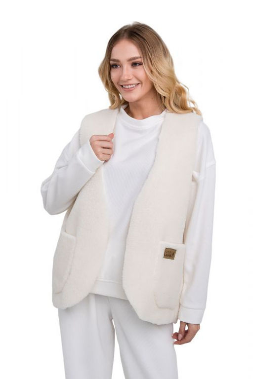 Жилет 3 в 1 (носи, как: домашний жилет / меховую подкладку / верхний слой одежды)