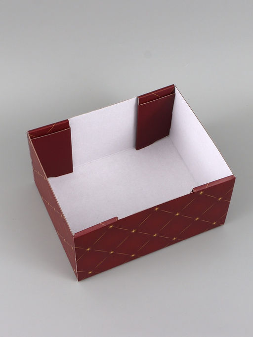 Коробка подарочная, складная 31.2×25.6×16.1 см «Новогодний бал»