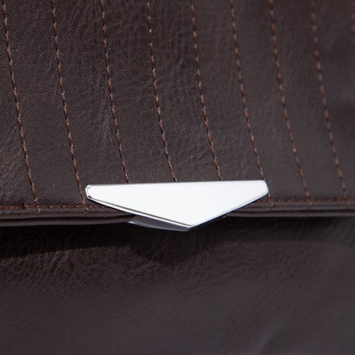 Сумка-мессенджер на молнии, цвет коричневый - Simaland фото 4