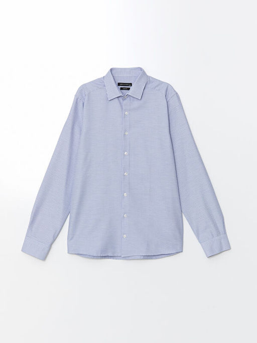 Slim Fit Uzun Kollu Erkek G?mlek