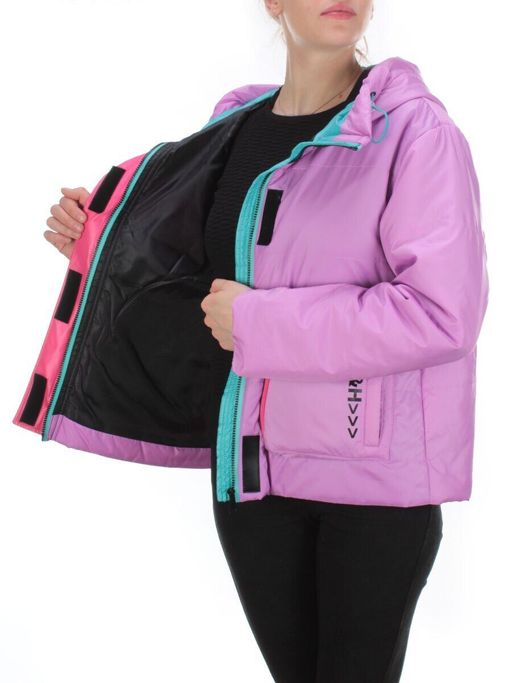 008 LILAC Куртка демисезонная женская (100 гр. синтепон) - Фабричный китай фото 9