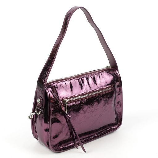 Женская кожаная сумка через плечо 0052-17 - Cidirro фото 4