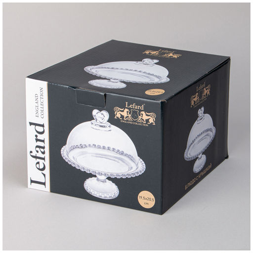 БЛЮДО SWEETY С КРЫШКОЙ НА НОЖКЕ 19,5Х20,5 СМ - Lefard фото 2
