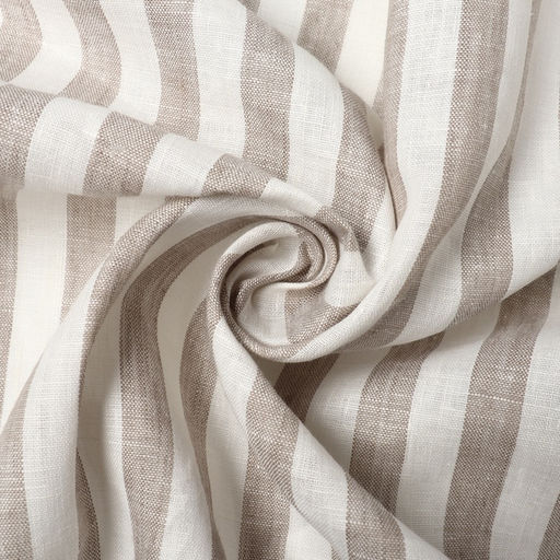 Шторы для кухни Этель Soprano, 140×180 см-2 шт., подхваты 2 шт., лен 100%, 180 г/м²