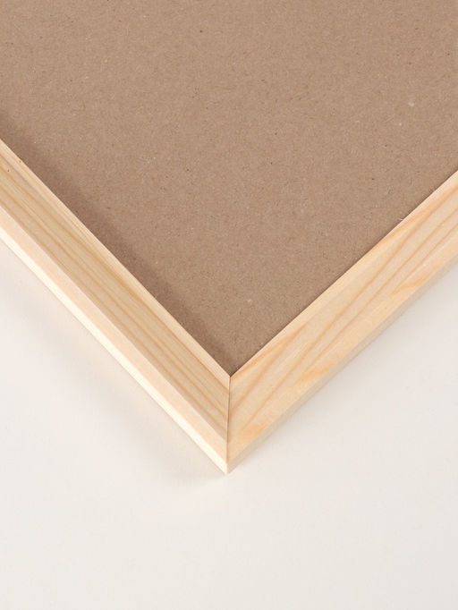 Фоторамка для фото 50×70 см Keep memories «Канон», белое дерево, (пластиковый экран)