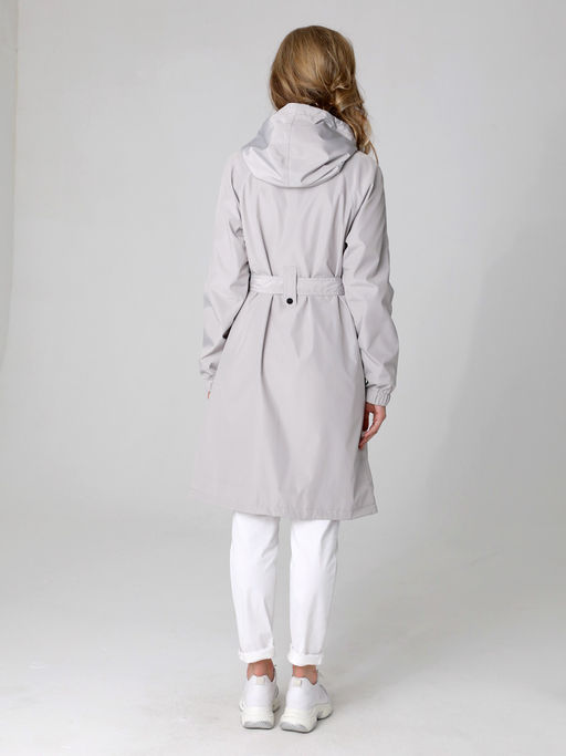 24131 Плащ св.серый - Dizzyway фото 3