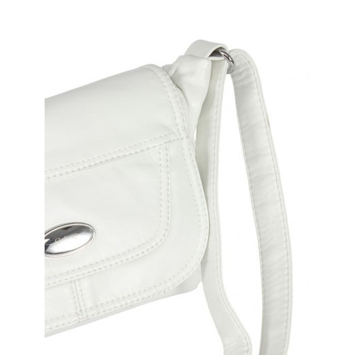 Сумка женская искусственная кожа Guecca-118, 1отд+кар/пер, плеч/ремень, белый SALE 264089 - Adelia фото 4