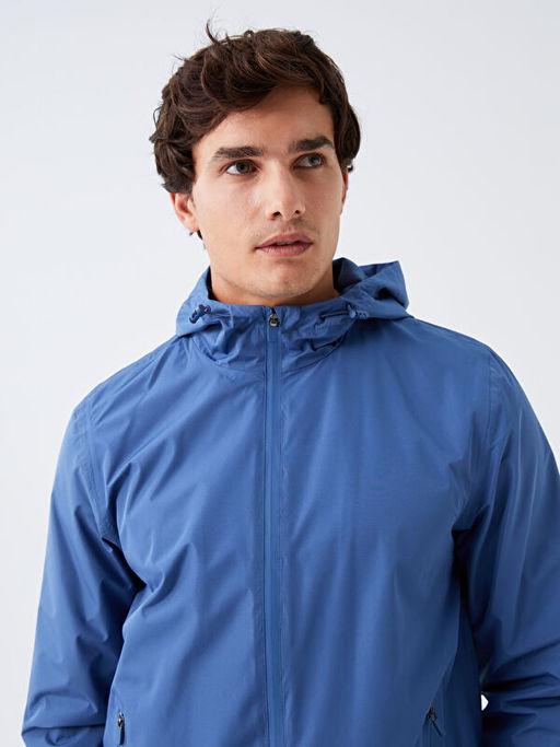 Standart Kal?p Kap??onlu Erkek Ya?murluk - Waikiki фото 3