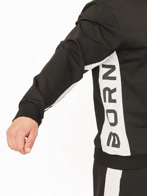 CRB wear/FWXM 90030-22 Комплект мужской (джемпер, брюки),черный/Ex.Cherubino фото 3