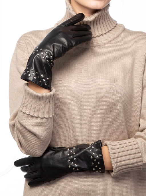 Перчатки женские 100% ш IS941 black - Eleganzza фото 5