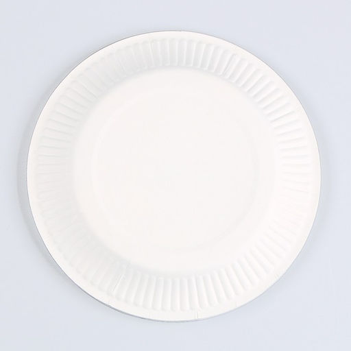 Цена за 10 шт. Тарелка одноразовая бумажная «Хэллоуин», тыква, 18 см