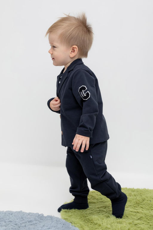 Crockid _ КР 400659/индиго к448 брюки д/мал яс