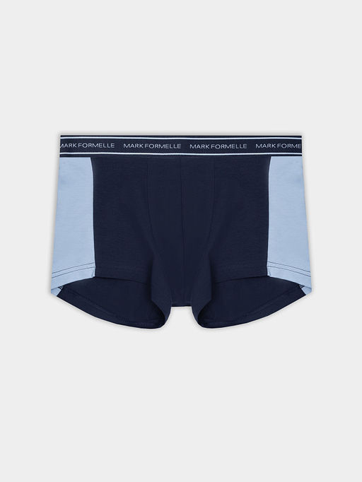 Цена за 2 штуки! Трусы боксеры мужские синие