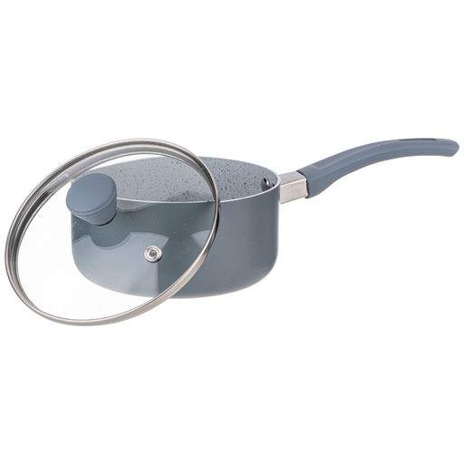 КОВШИК AGNESS АРКТИК АНТИП. ПОКР. РУЧКА SOFT TOUCH И СТЕКЛ. КРЫШКОЙ 1000 МЛ фото 2