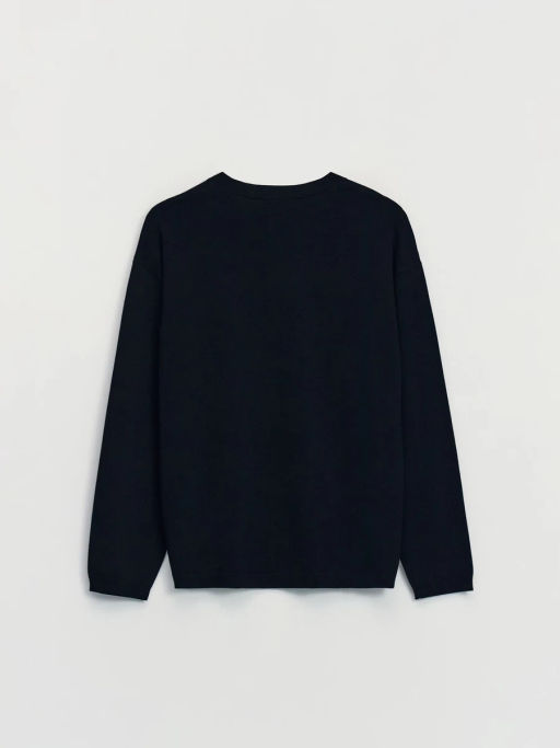 Джемпер с воротником хенли / Zarina  фото 2