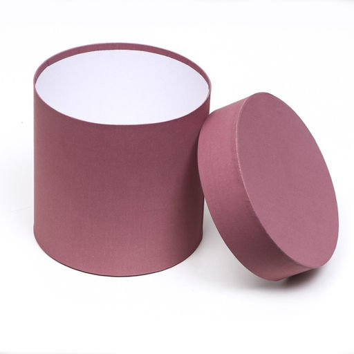 Набор шляпных подарочных коробок 5 в 1« Кофейный» , 23×23 - 14×14 см