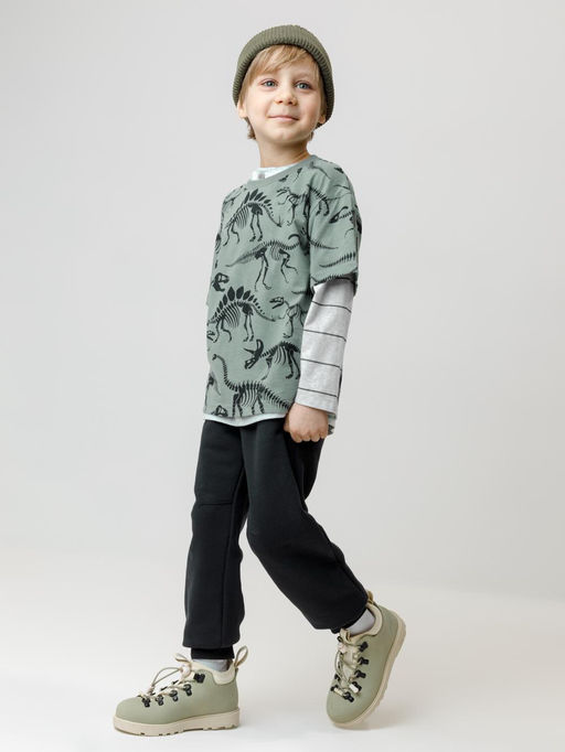 КР 400603/черный 4007 к610 брюки для мал