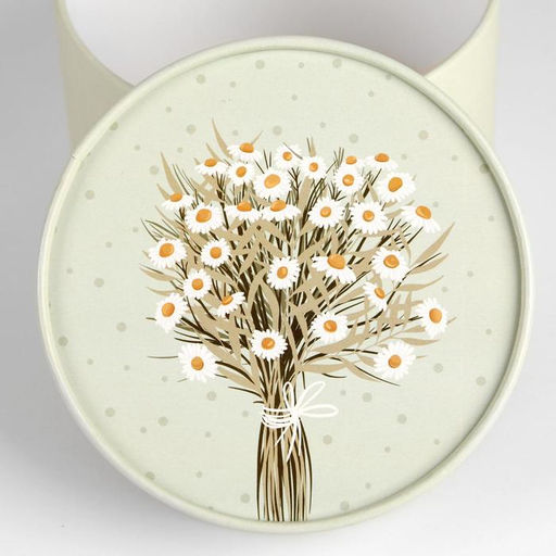 Коробка подарочная, упаковка, «Ромашки», 13×9 см
