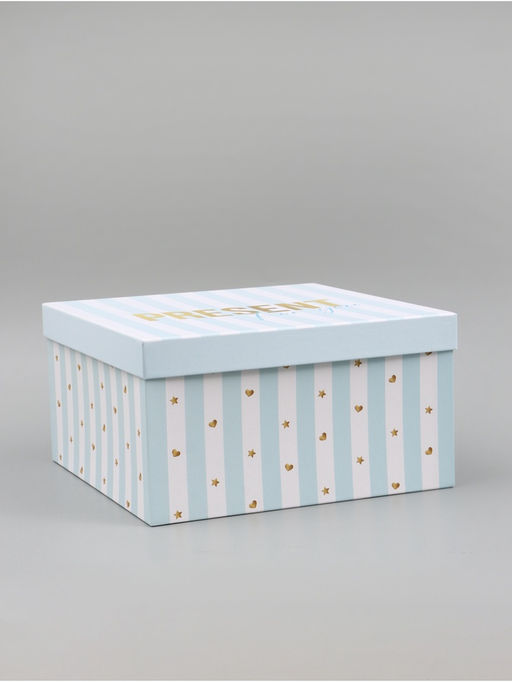 Набор подарочных коробок 10 в 1 «Звезды», 10.2 × 10.2 × 6‒28.2 × 28.2 × 15 см