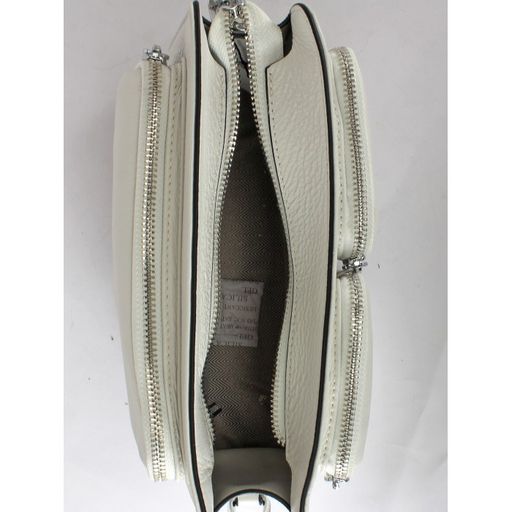 Сумка женская натуральная кожа GU 2033-2573, 1отд, плечевой ремень, белый SALE 245038 - Adelia фото 8