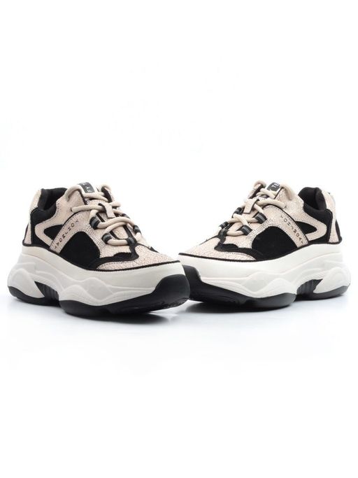 05-FDSJ01-1P BLACK Кроссовки женские (натуральная кожа, текстиль) - Фабричный китай фото 14